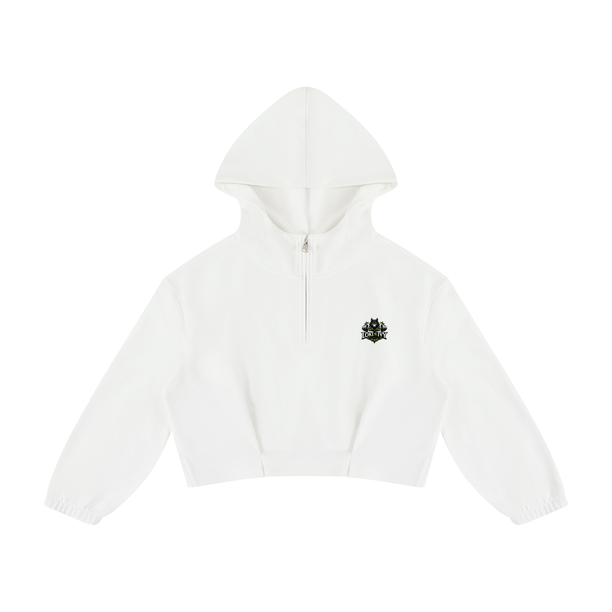 Loki & Ivy Women’s Boxy Quarter-Zip Hoodie